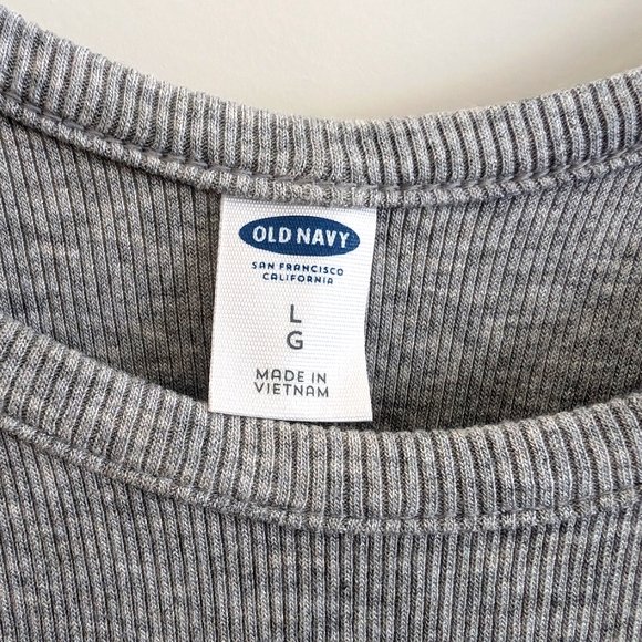 EUC- Gray Tank Dress Size Large - Picture 2 of 2